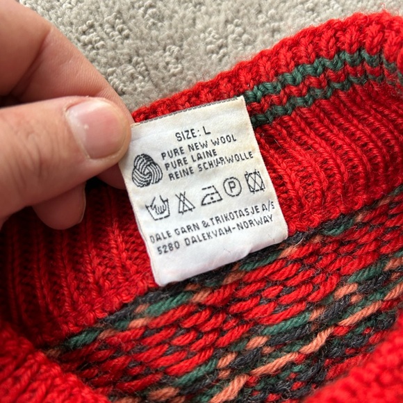 Dale of Norway vintage 1995 Thunder Bay ski sweater Large - Picture 3 of 9